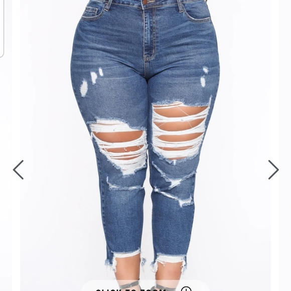 Brand New! Fashion Nova Curve Jeans - Picture 2 of 7